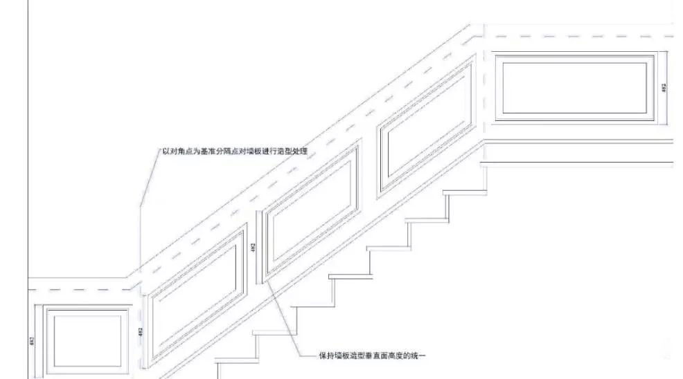 楼梯的斜二测画法图片