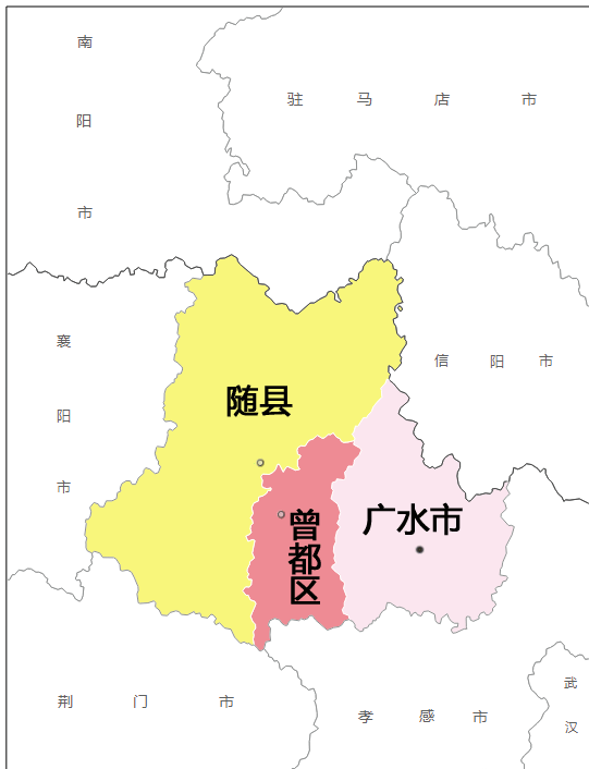 随县行政地图图片
